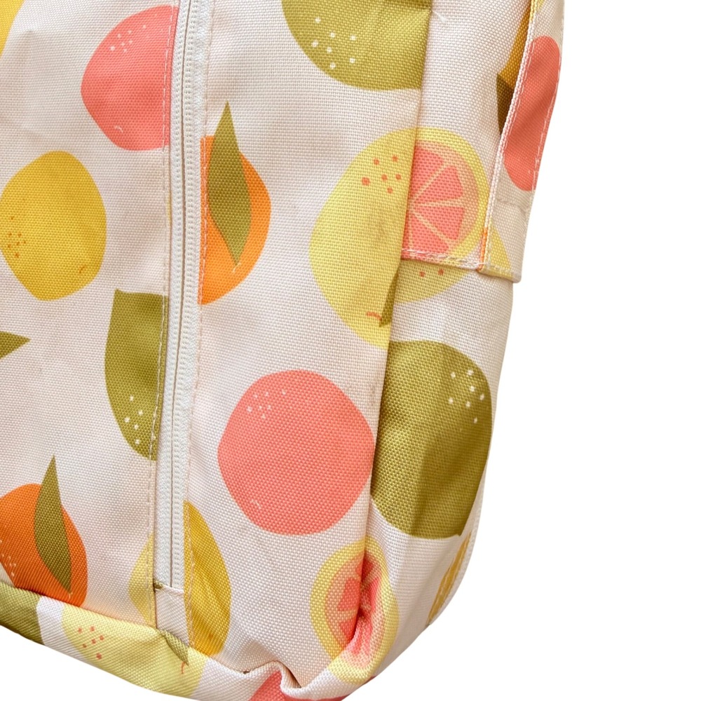 Calpak Packing Cubes 3pc Citrus Fruit Print Travel Organizers Summer Aesthetic - Picture 2 of 6